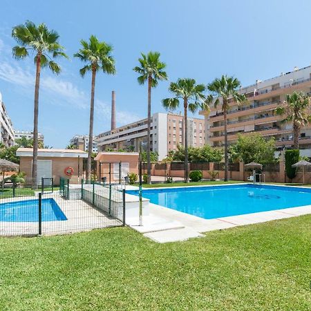 Charming Apartment On The Beach - Pool And Parking Málaga Extérieur photo